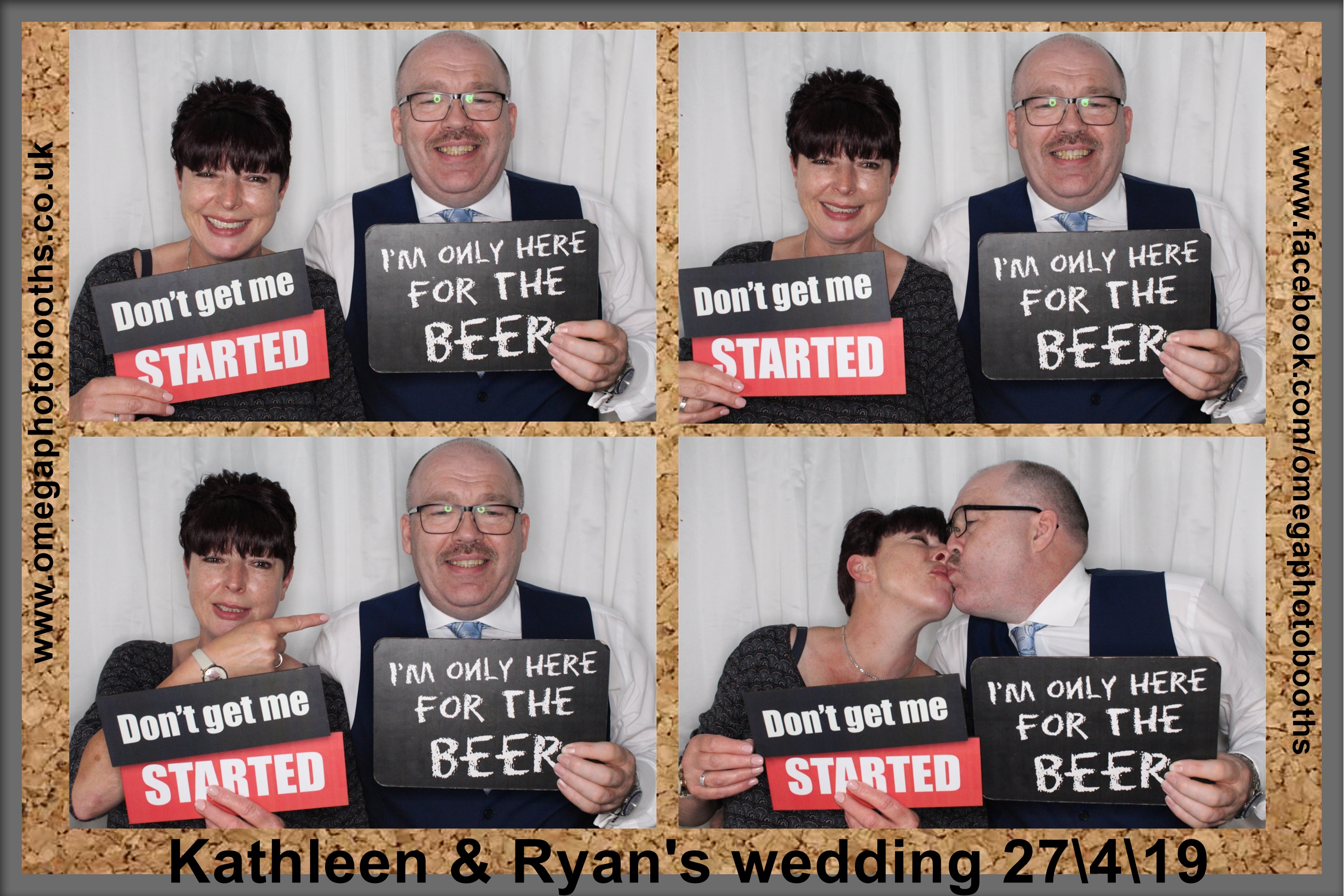 Kathleen & Ryan's Wedding | View more photos from the event at gallery.omegaphotobooths.co.uk/u/Omega-Photobooths/Kathleen-Ryans-Wedding